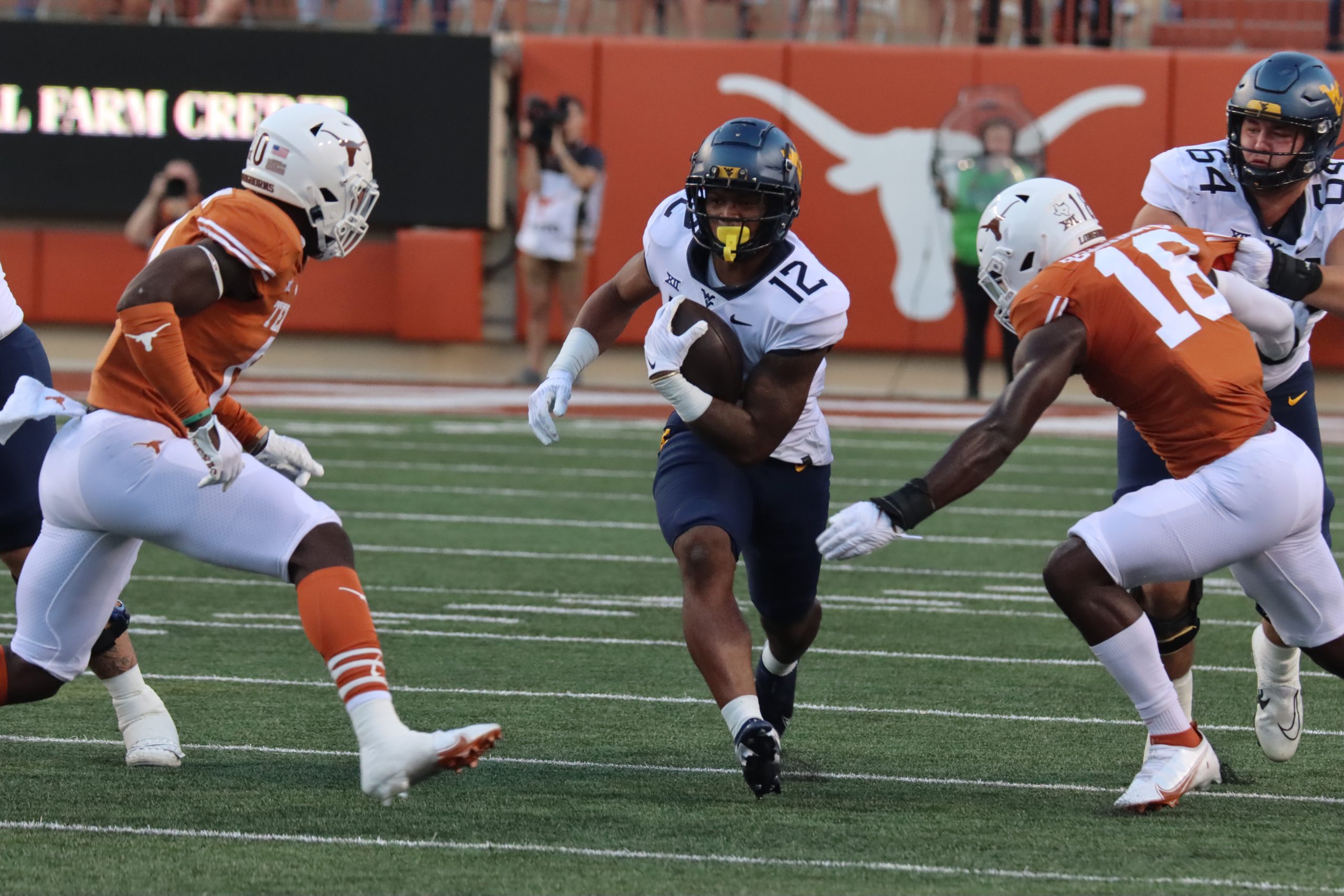 NOTEBOOK: CJ Donaldson's injury puts a WVU loss to Texas in perspective